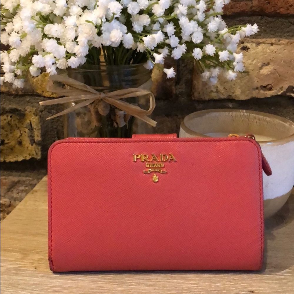 Prada Pink Wallet